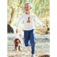 thumbnail image 2 of Bear Driving With Gifts Long Sleeve Toddler -Image by Shutterstock,  3 Toddler, 2 of 4