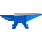 BENTISM Single Horn Anvil 44Lbs, Steel Anvil Blacksmith for Sale Forge Tools and Equipment Anvil Rugged Round and Square Hole Horn Metalsmith Blacksmith Tool