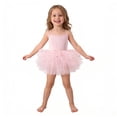 thumbnail image 4 of EnJoCho Little Girls Backless Ballet Dress Sleeveless Ballet Tutu Leotard Ballerina Outfit for Toddler Girls Holiday Party Dress Kids, 4 of 4