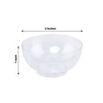thumbnail image 3 of Efavormart Set of 24 - 2oz Clear Mini Petite Round Disposable Plastic Dessert Bowls for Wedding, Party, Banquet, Home, Picnic, Outdoor, Dinnerware, Restaurants, Salads, Cereals, Soups, 3 of 11