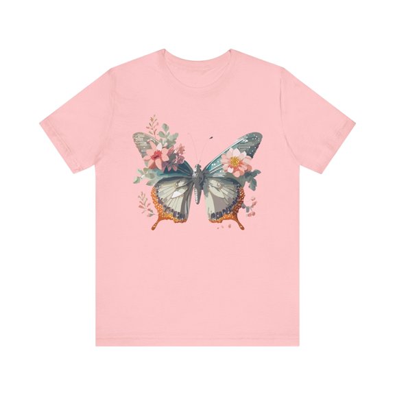 Butterfly Tee Shirt, Shirt with Butterfly