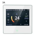 thumbnail image 1 of Tuya Termostato WiFi Controlador de temperatura de calefacción inteligente Pantalla táctil LCD Termostato inalámbrico, Negro, 3A, Universal Methold EL003053-04B, 1 of 2
