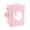 Pink, variant on FTsdfkl Dog and Cat Food Storage Container,,Vintage Farmhouse Storage Tin with Lid and Dry Food Scoop, Coated Carbon Steel Canister, Great Gift for Pet Owners