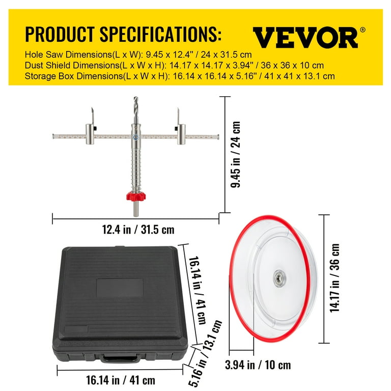 Hole saw size for ceiling box deals