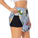 thumbnail image 1 of Balery Colorful Koi Fish Pantalones cortos deportivos para mujer con forro y dos bolsillos, elásticos, para entrenamiento, gimnasio, yoga-Small, 1 of 7