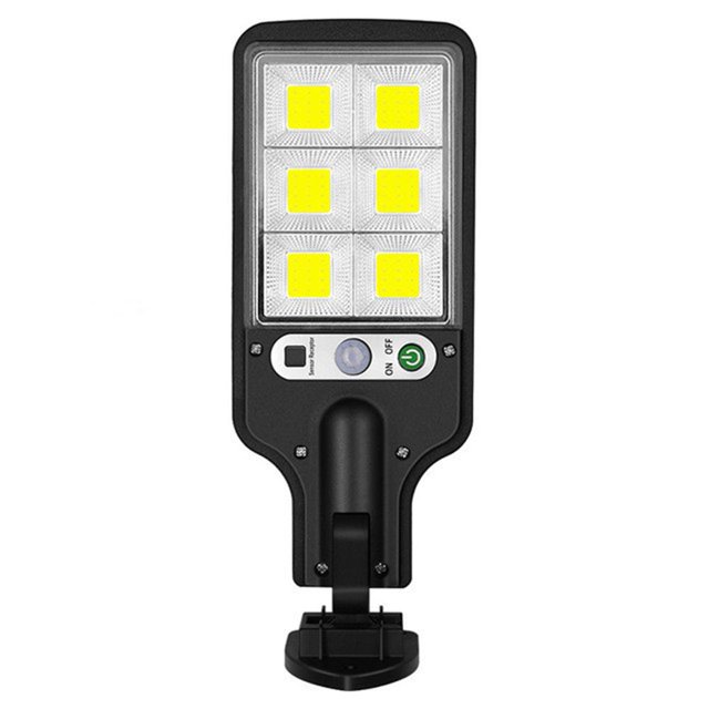 Lámpara de carretera solar para exteriores Luces de pared con sensor de movimiento de 3 modos a prueba de agua (72COB) Hugtrwg Para estrenar