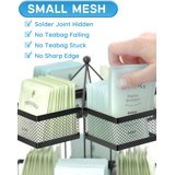 Luff Tea Bag Organizer, Spinning Carousel, Holds 96 Teabags, Metal Coffee and Tea Caddy for Kitchen Counter and Pantry - Walmart.com