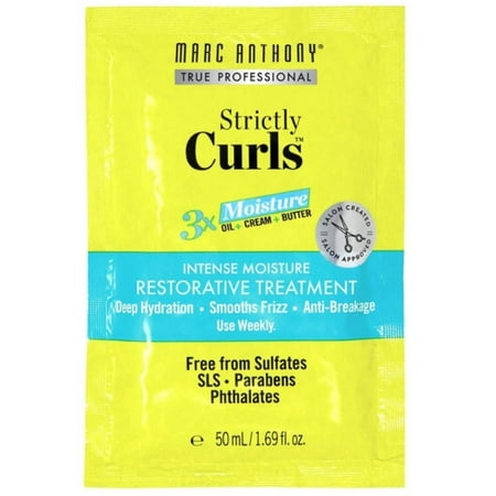 2 Pack - Marc Anthony Strictly Curls 3X Restorative Treatment, 1.69