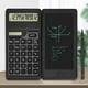 thumbnail image 3 of Calculadora de 12 dígitos con tableta de escritura LCD de 6 pulgadas, material de oficina escolar negro, 3 of 8