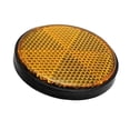 thumbnail image 1 of Etiqueta engomada del reflector de la bicicleta Reflectores de advertencia de seguridad para la motocicleta Naranja JShteea  El nuevo, 1 of 6