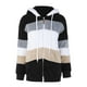 thumbnail image 4 of Gibobby Chamarra de Invierno, Chaquetas de Forro Polar difuso con Capucha y Frente Abierto para Mujer, Abrigos Sherpa con Bolsillos(Negro,M), 4 of 5