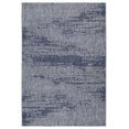 thumbnail image 1 of Tapis Abstrait Bleu Marine Vieilli 4 Pieds x 6 Pieds Intérieur-Extérieur, 1 of 3