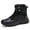 Black, variant on Men's Waterproof Hiking Boots Outdoor Mid Trekking Backpacking Mountaineering Shoes