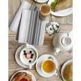 thumbnail image 4 of Gray Vertical Stripes Kitchen Dish Towels for Drying Dishes Set of 4, Retro Simple Neutral Abstract Lines Waffle Weave Microfiber Hand Tea Bathroom Towels Quick Dry & Absorbent Towel 15.7x23.6, 4 of 7