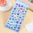 thumbnail image 6 of 3d Stickers Cute 3D Puffy Stickers Kawaii Resin Animal Cartoon Sticker, Tiny DIY Stickers for Scrapbooks Laptops Water Bottles StyleJ, 6 of 9