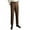 Coffee, variant on zfhfof Men's Cozy Hidden Expandable Waist Dress Pants | Classic Fit Flat Front Stretch Work Suit Pants Casual Straight Leg Trousers