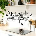 thumbnail image 6 of Butterfly Wall Stickers Kitchen Home Decoration Wall Stickers Waterproof Removable For Walls Tiles Furniture Mirror Refrigerator, 6 of 6