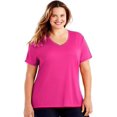 thumbnail image 2 of Just My Size Women's Plus Size Active Cool Dri Performance V-neck, 2 of 2