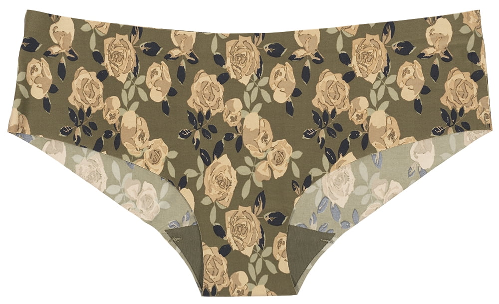 Love Libby Women's Laser Cut Hipster Underwear, Flourish Print in Three  Pack - SM