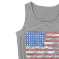 thumbnail image 3 of AnuirheiH American Flag Crop Tank Tops for Women 4th of July Clothes Sleeveless Patriotic Shirts Fashion Women O-Neck Sleeveless Independence Day Flag Print Tank Tops Shirts, 3 of 4