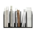 thumbnail image 5 of Furinno Hermite Home Office Supplies Desktop Bookshelf Storage Organizer, Espresso, 5 of 6