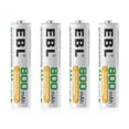 thumbnail image 5 of EBL 16 Pack of AAA Batteries NiMH Rechargeable Battery 800mAh with Smart 8-Slot Battery Charger for AA AAA Battery, 5 of 18