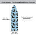 thumbnail image 5 of SEANATIVE Dachshund Ironing Board Pad and Cover Thick Resist Scorching Cover, Ironing Board Cover for Sleeves Ventilate Thick Padding Heat-Reflective Iron Board Replacement Covers, 5 of 6