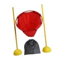 thumbnail image 3 of Juego Cornhole con 10 sacos de arena, lanzamiento de sacos de arena, juego de lanzamiento de sacos de arena para niños de 3 a 8 años, niños y niñas Rojo, 3 of 8