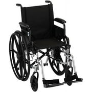 Nova MedicalProducts Mobility Aid 16" Detachable Desk Arm Swing Away Footrests