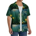 thumbnail image 4 of Disketp Men's Hawaiian Jelly Fish Print Shirts Button Down Holiday Beach Shirts-3X-Large, 4 of 7