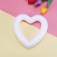 thumbnail image 4 of Miangastore White Modeling Hollow Love Heart Polystyrene DIY Craft Modeling (White), 4 of 8
