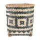 thumbnail image 1 of 1PC Bamboo Woven Trash Basket Creative Wastebasket for Family Living Room, 1 of 4