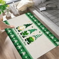 thumbnail image 4 of Harpi Area Rugs Clearance, St. Patrick's Day Doormat Shamrocks Door Mat Non Slip Rubber Backing Outdoor Indoor Entryway Floor Mat Home Decor, Mothers Day Gifts for Mom, 4 of 6