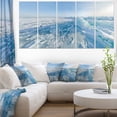 thumbnail image 1 of Ice Hummocks in Lake Baikal Siberia - Landscape Artwork Canvas, 1 of 3