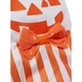 thumbnail image 3 of Qiylii Girl’s Halloween Romper Mesh Yarn Hem Suspender Romper+Headband, 3 of 9