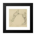 thumbnail image 2 of Richard Nicolaüs Roland Holst 20x20 Black Modern Framed Museum Art Print Titled - Legs of a Man Going on a Ladder (1903), 2 of 5