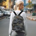 thumbnail image 7 of FORMRS Mini Backpack Purse for Women Quilted Travel Daypack Casual Shoulder Bag, Gray Sky Pattern, 7 of 7