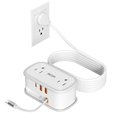 thumbnail image 1 of Travel Power Strip BV4U2S-C BV4U2S-C con 2 tomas de corriente alterna y 3 puertos USB, 1 of 7