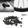 thumbnail image 1 of 100pcs Tyre Valve Dust Caps Valve Dustproof Durable Stem Covers Plastic Tire Caps Universal For Car Bike Truck Motorcycle100pcsRussian Federation He Qiyong unisex, 1 of 1