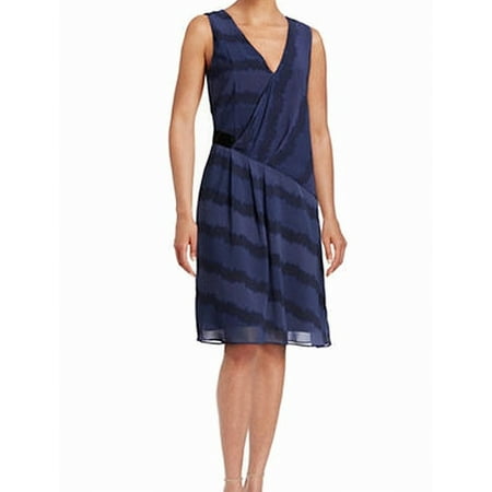 Print Surplice Dress - Rachel Roy Printed Women's Surplice Sheath Dress