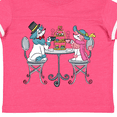 thumbnail image 4 of Inktastic Colorful French Poodles with Tea Boys or Girls Toddler T-Shirt, 4 of 5