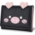 thumbnail image 1 of SHAR Portefeuille Trifold en Cuir Mince pour Femmes, Mignon et Simple, 1 of 5