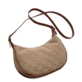 thumbnail image 2 of Bolso de hombro individual para mujer, bolso de hombro ajustable para mujer, bolso bandolera de lona, funcionamiento suave, 2 of 12