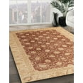 thumbnail image 2 of Ahgly Company Indoor Square Abstract Red Oriental Area Rugs, 3' Square, 2 of 6