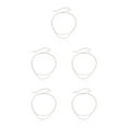 thumbnail image 2 of relayinert Silver Wide Application Chain Belt For Versatile Dressing Waist Chain Belt Chain Belt Y2K Body Chain 5Set, 2 of 6