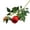 Red*2, variant on 2 Pcs Simulation Rose Flowers, Silk Rose Simulated Flower, Silk Rose Bud, Roses Branch Artificial Flower for Weddings and Home Decor 26"