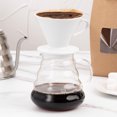 thumbnail image 3 of Restpresso 17 oz White Ceramic Coffee Dripper - 4 3/4" x 4 3/4" x 3 1/2" - 1 count box, 3 of 9