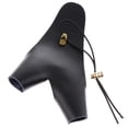 thumbnail image 2 of jinwen Cow Leather Glove Hunting Finger Tab Guard Protector Mitts black, 2 of 8