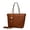 Brown, variant on Sacred Love Wings Vegan Leather Unique Bling Handbag