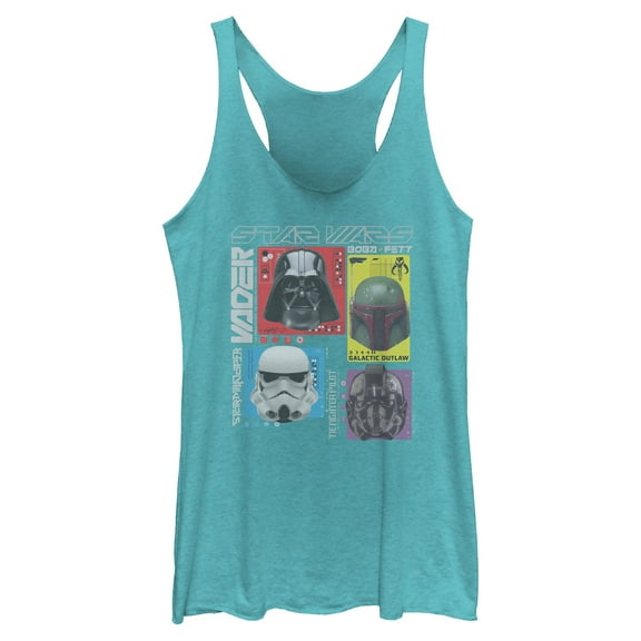 Womens Star Wars Galactic Outlaw Racerback Tank